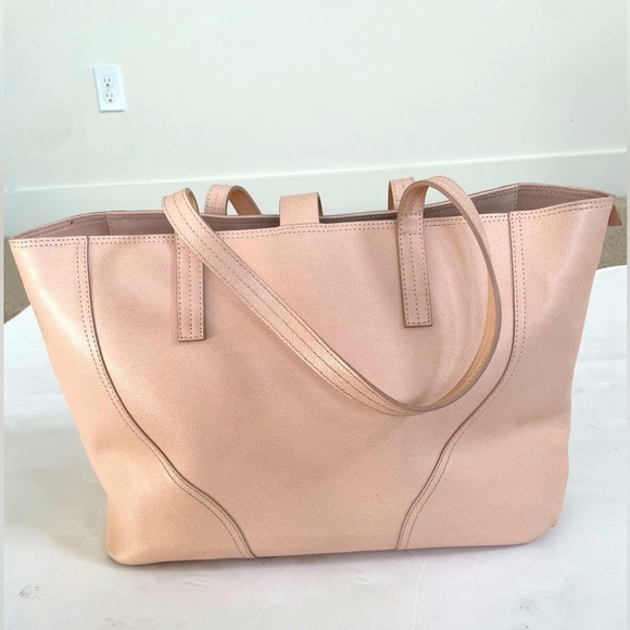 Senreve Nude/ Blush Pink Leather Voya tote bag - Picture 3 of 15
